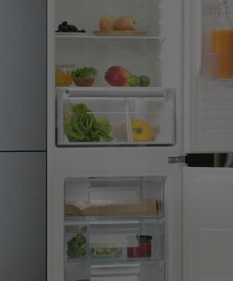 Холодильник комод с выдвижными ящиками